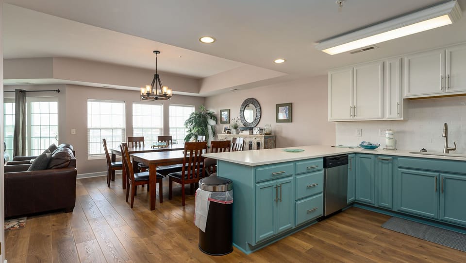Fully equipped kitchen