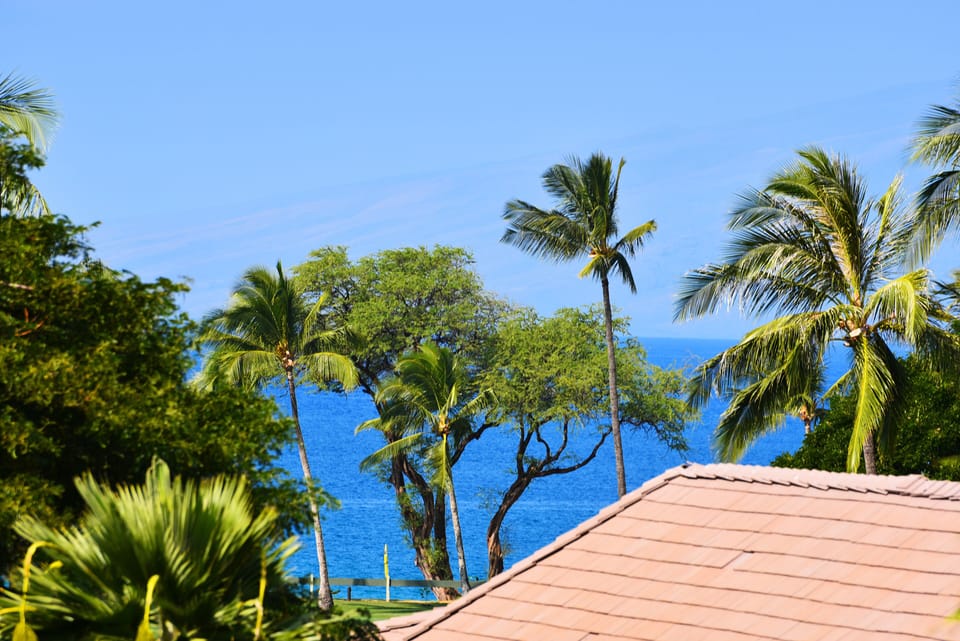 Partial View of Ocean