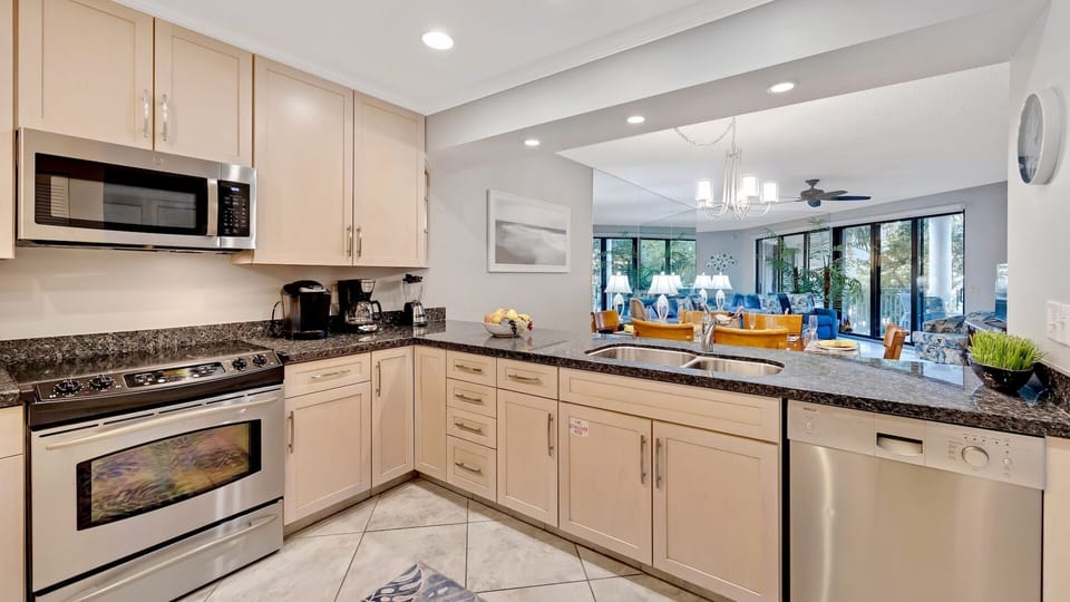 The kitchen has been fully upgraded & is completely equipped to prepare any meal...
