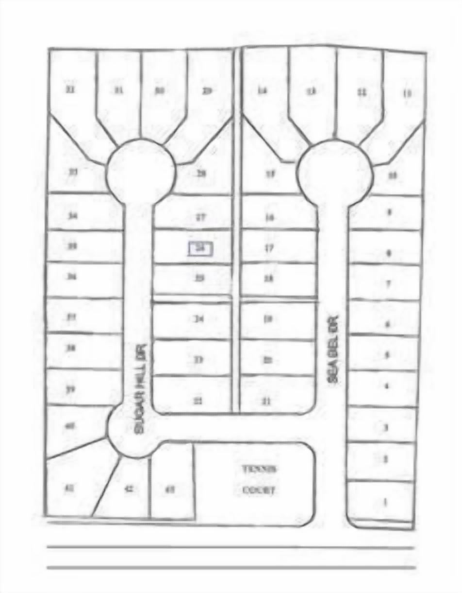 Ocean Block! - 26 Sugar Hill, Sea Del--26SD  Location