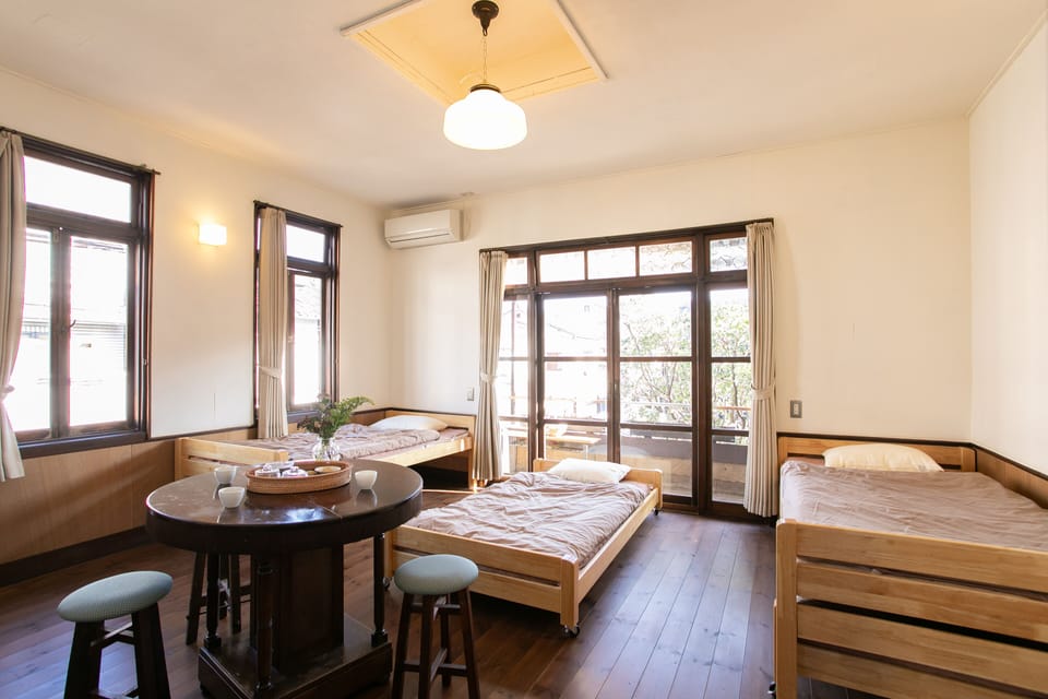 2F Western-Style Triple room, Non Smoking (Restrooms are only on the 1st floor) | Desk, blackout drapes, free WiFi