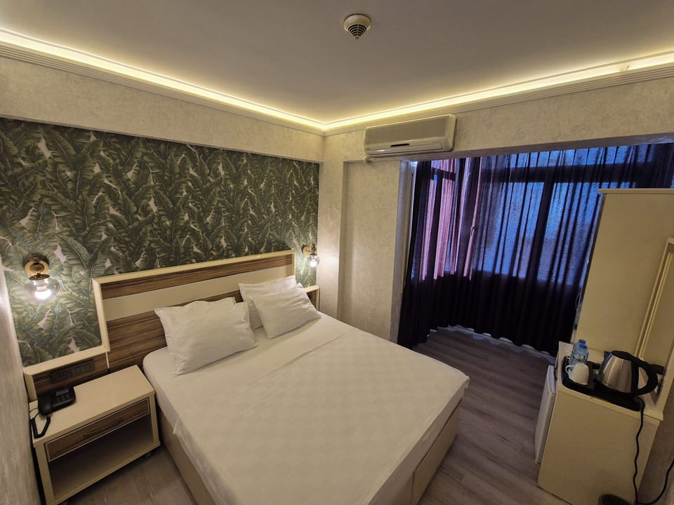 Minibar, desk, WiFi (free)