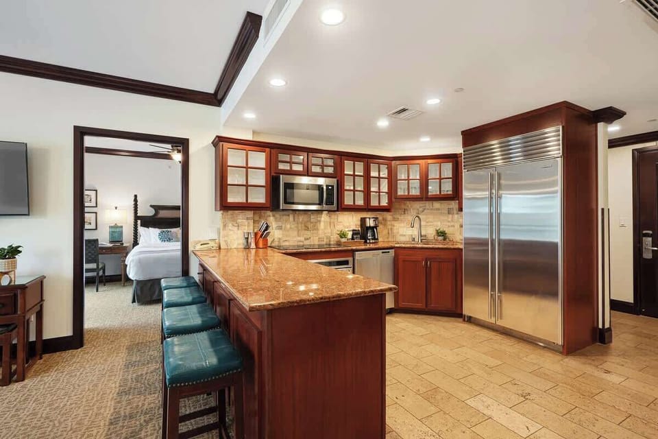 Modern Stainless Kitchen with Sub Zero and Wolf Appliances