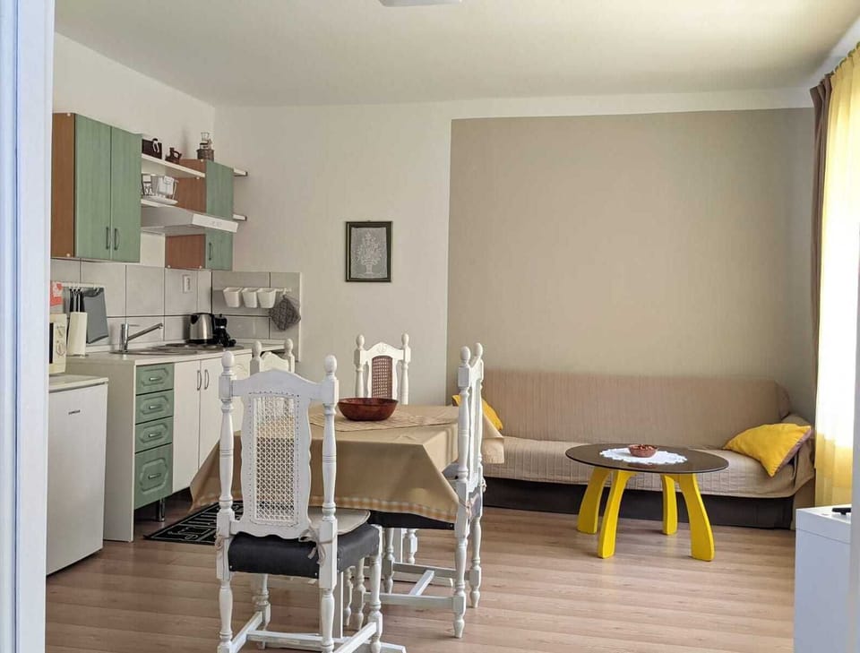 living room and kitche
