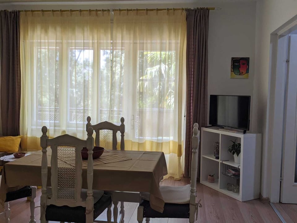 living room and kitche