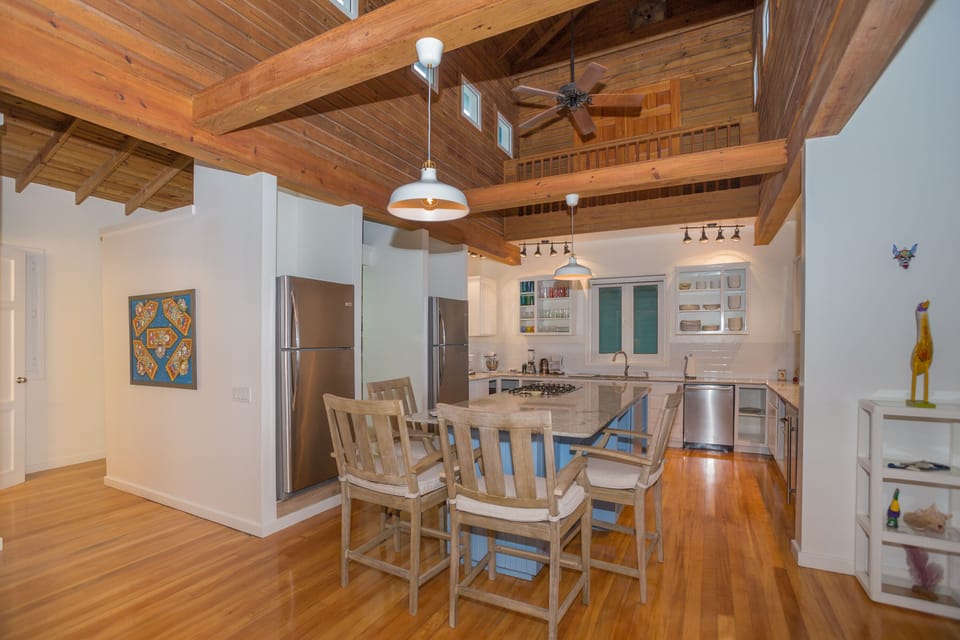 The full kitchen