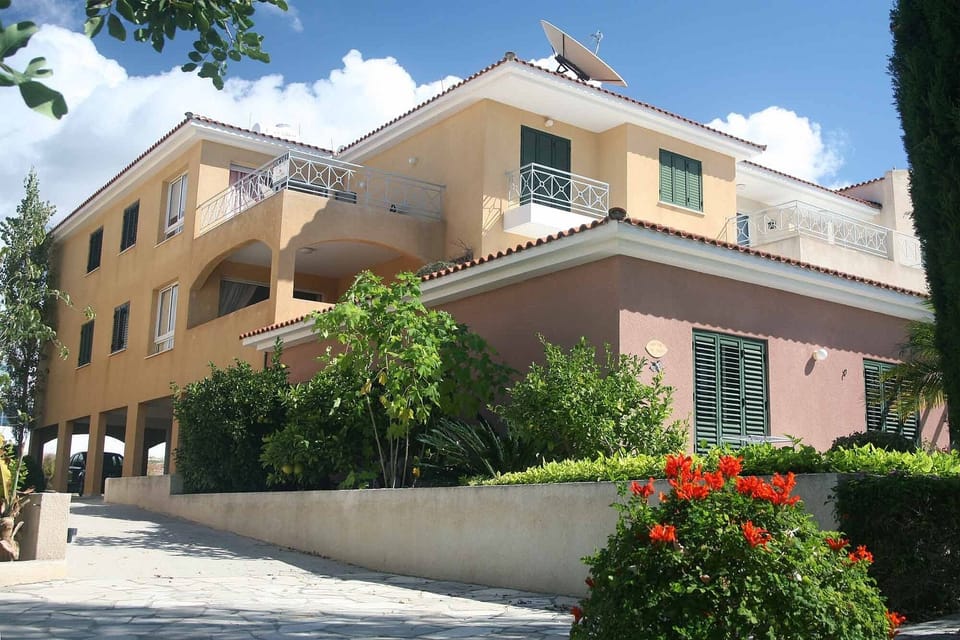 View of the property from the gardens