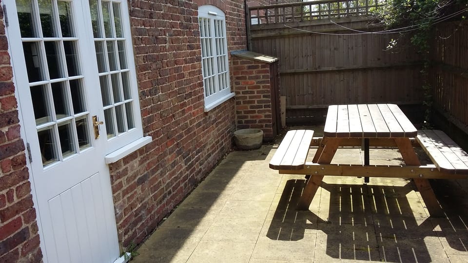 rear of property