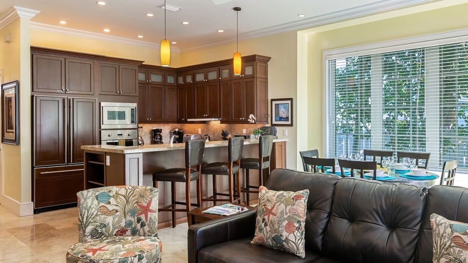 The kitchen is fully equipped with state of the art appliances, and anything the chef in your group might desire...