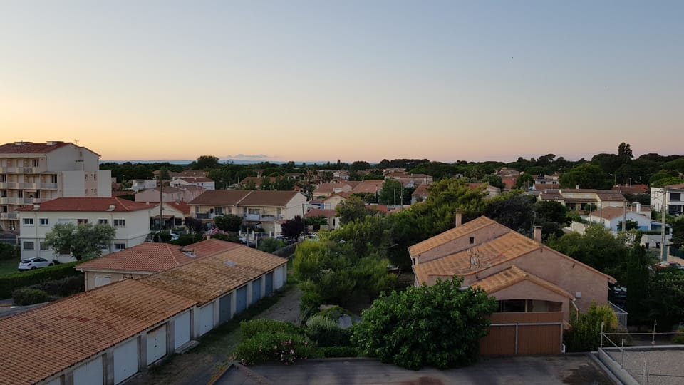 Evening view from bedroom