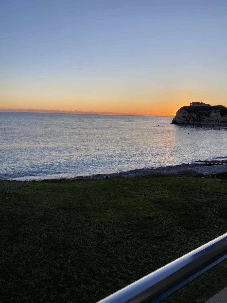 Sunset from the front balcony