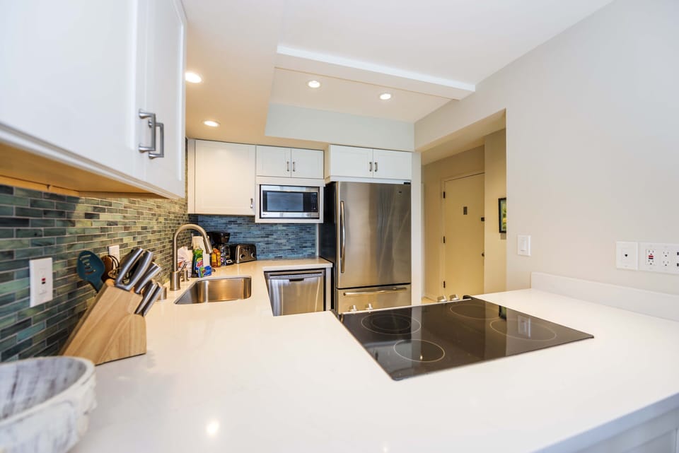newly remodeled kitchen