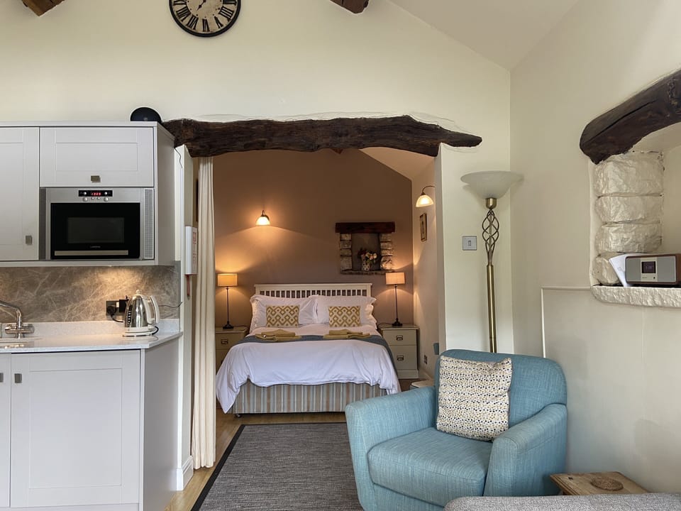 Airy open plan layout