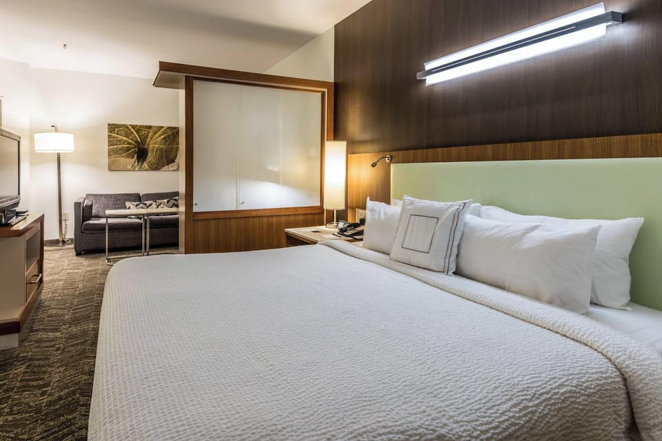 Studio, 1 King Bed with Sofa bed | Desk, iron/ironing board, free cribs/infant beds, free WiFi