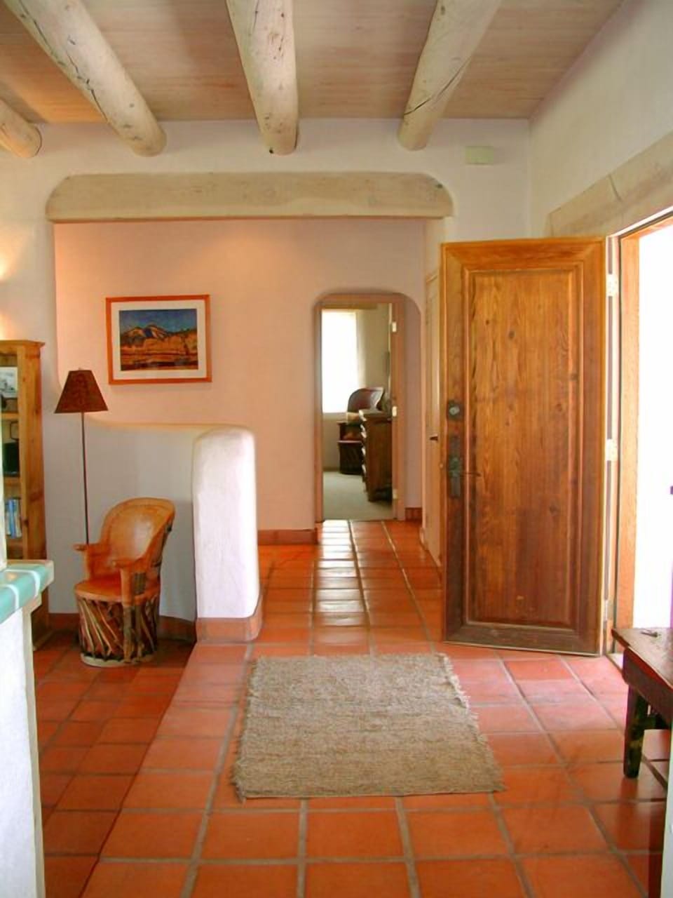 Viga ceilings throughout entire house