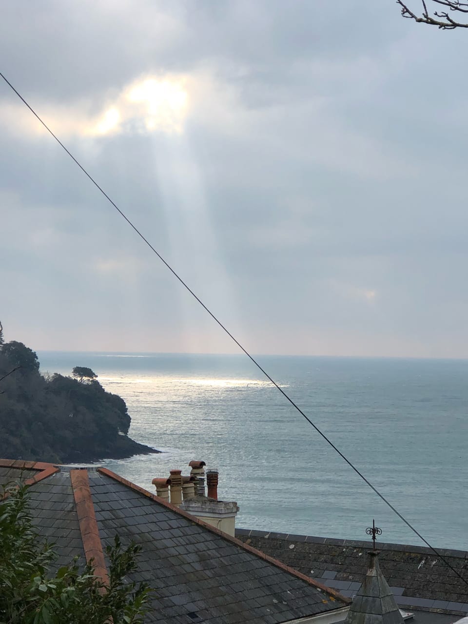Sun trying to make an appearance on a morning walk 10mins from the property 