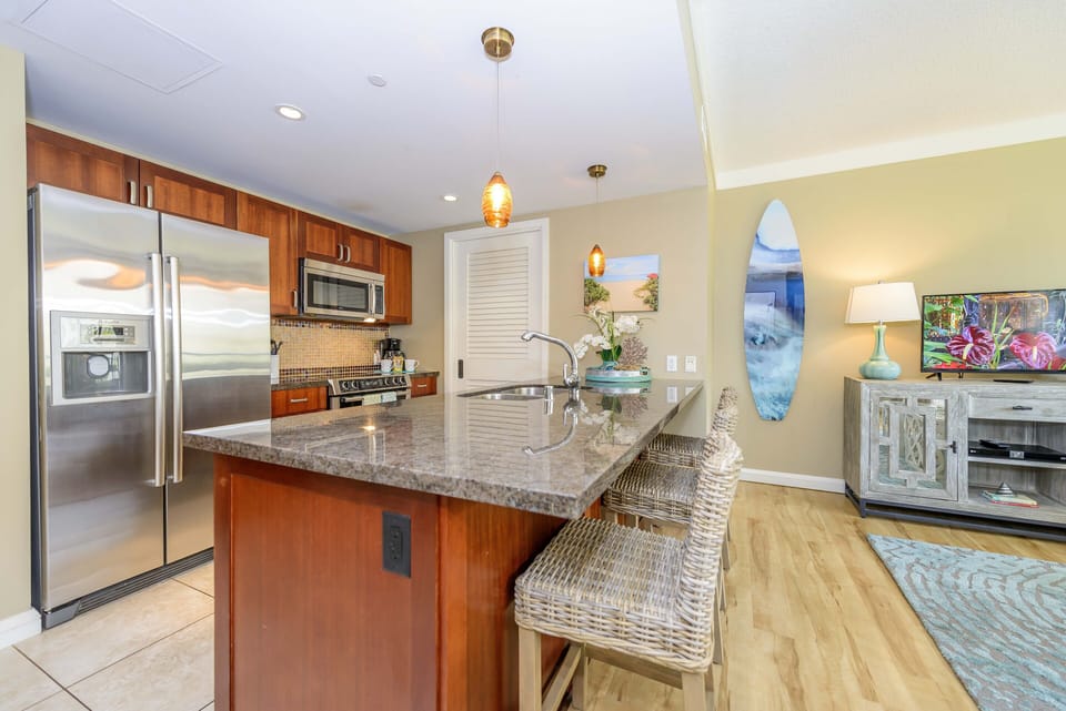 kitchen/living room