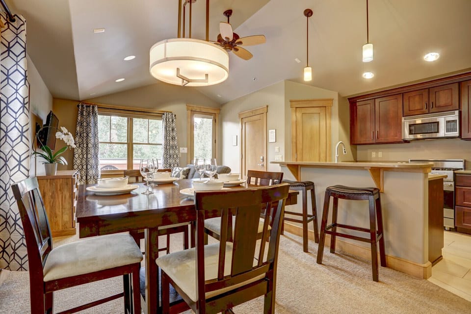 View of entire living, dining, and kitchen areas