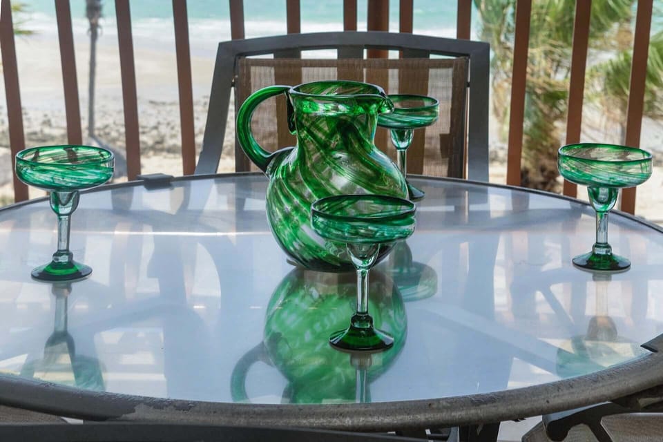 Patio table detail