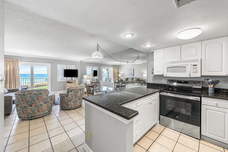 Kitchen and Living Area