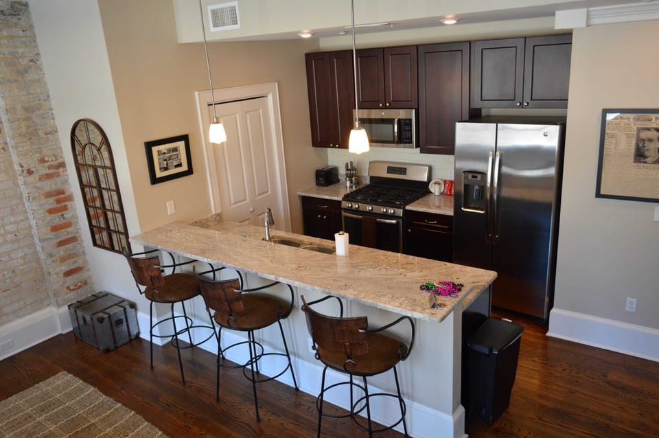Open Concept kitchen and dining