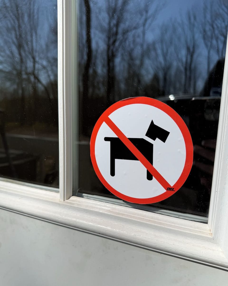 Strict No Pet Policy