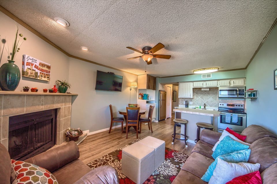 Living Room with sofa sleeper.