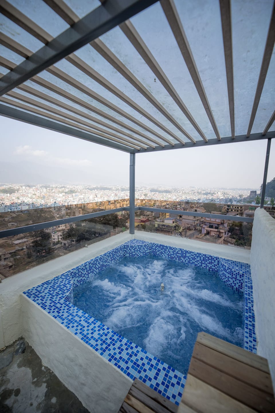 Rooftop pool