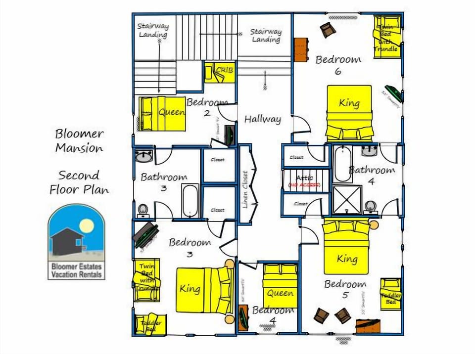 Second floor plan