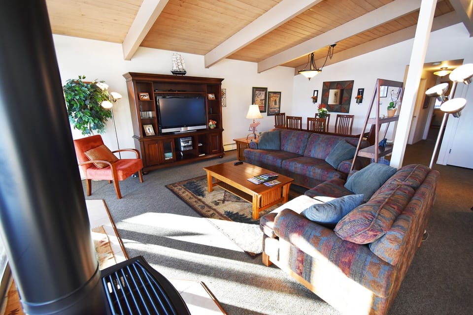 Living Room with Flatscreen - Living Room with Flatscreen