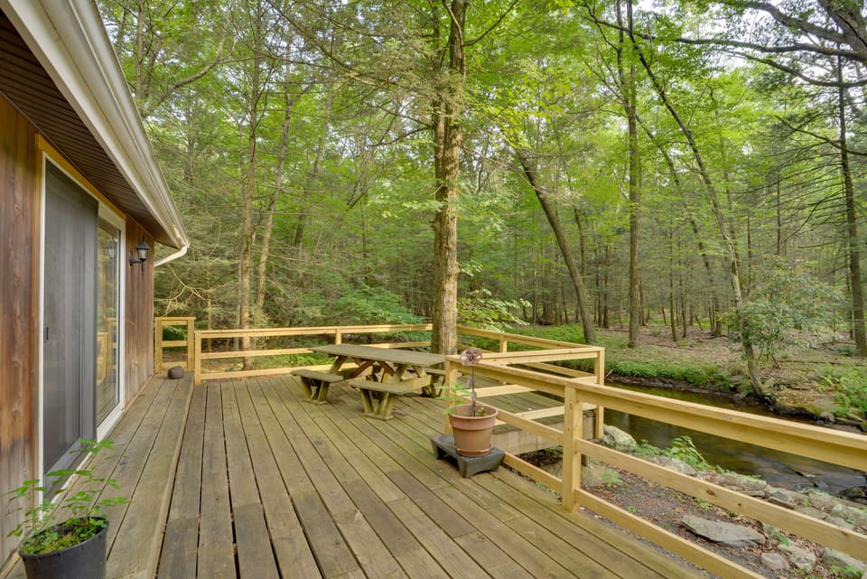 Deck | Serene Wooded Surroundings