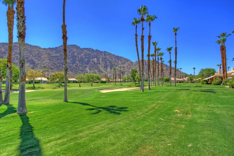 View of the golf course