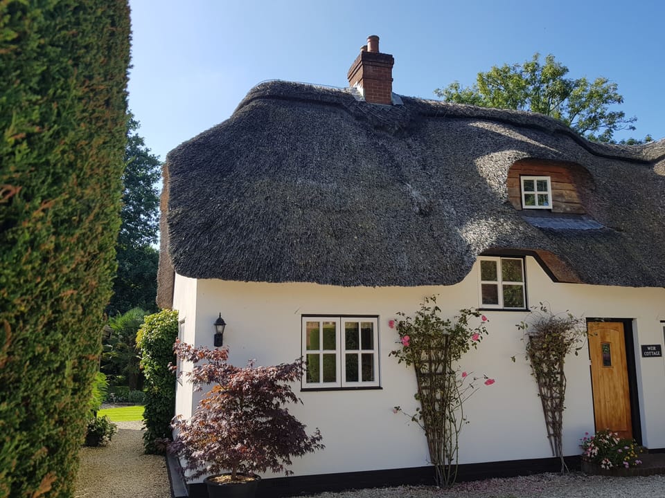 This part of house is Weir Cottage (front view)