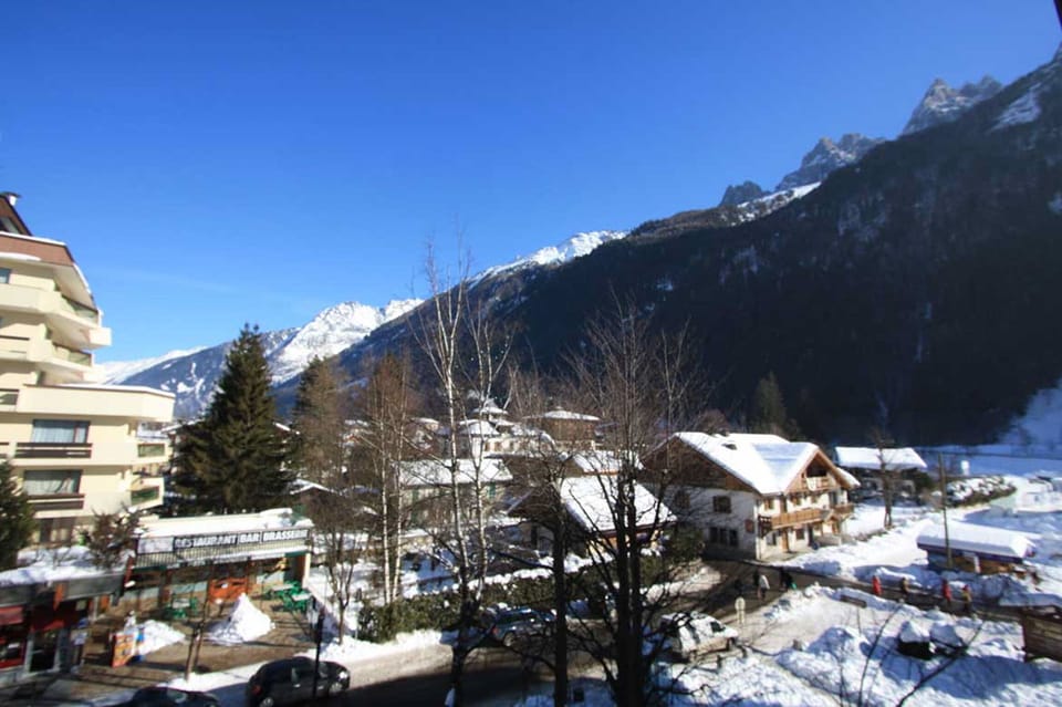 View south towards Le Dru from the balcony