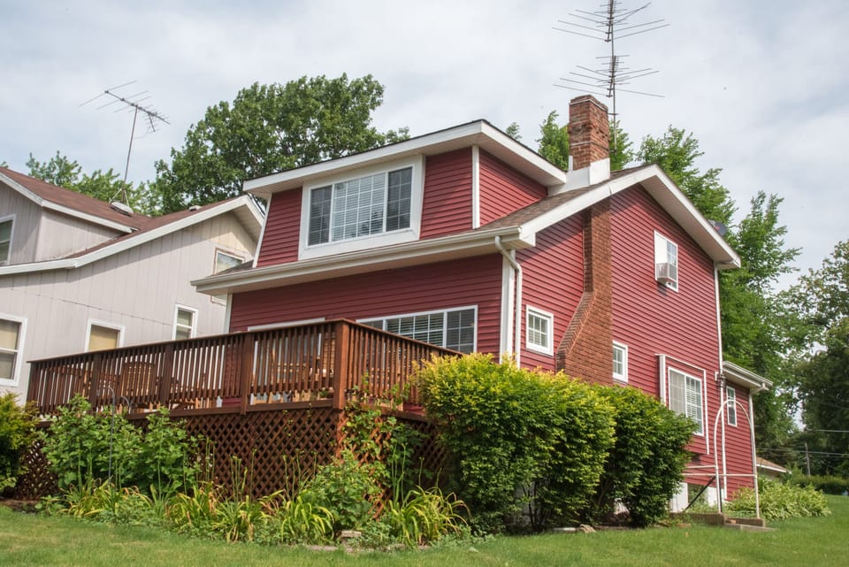 Exterior...back of house
