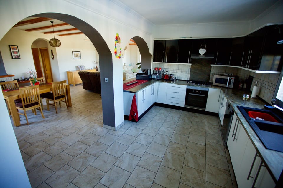 Kitchen Upstairs looking into Dining area