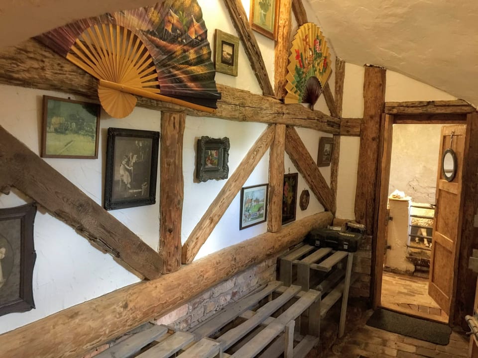 corridor to games rooms