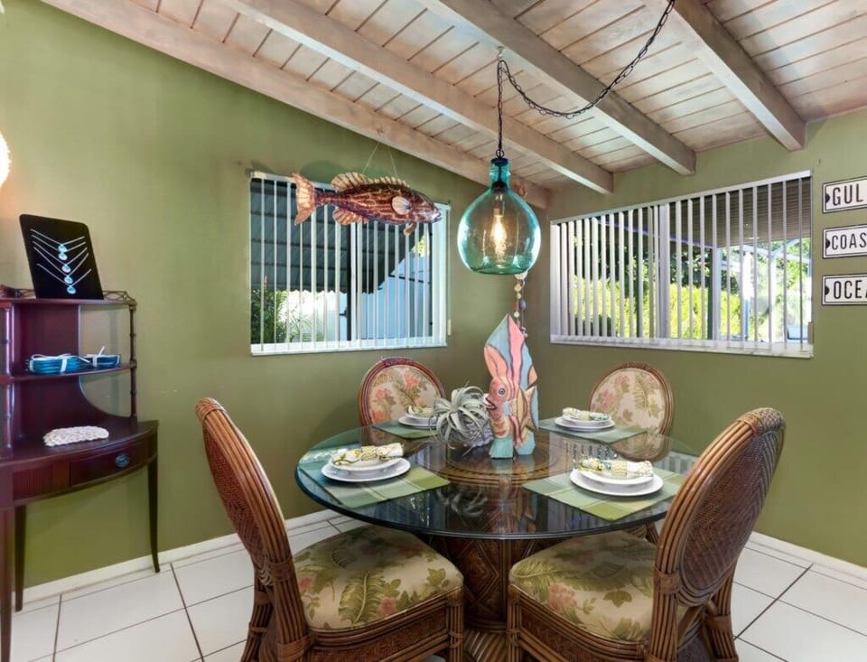 Indoor dining area