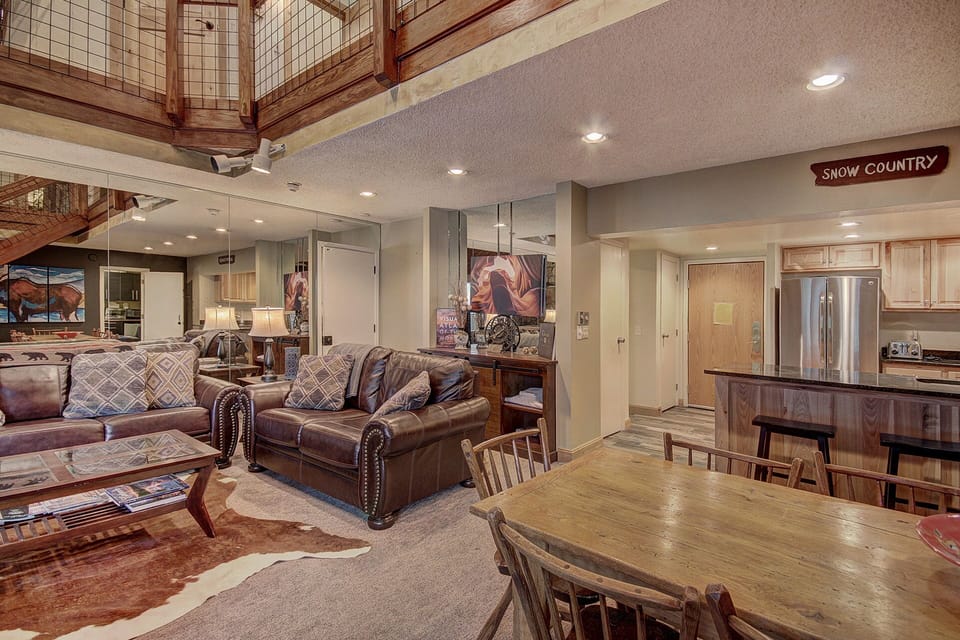 Main level living areas.