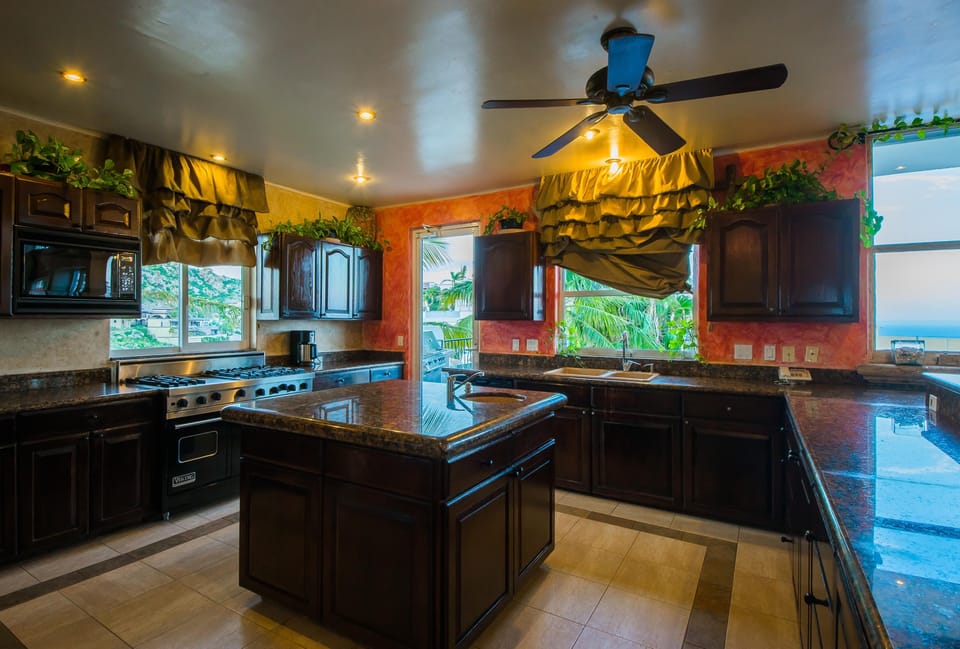 Gourmet kitchen island