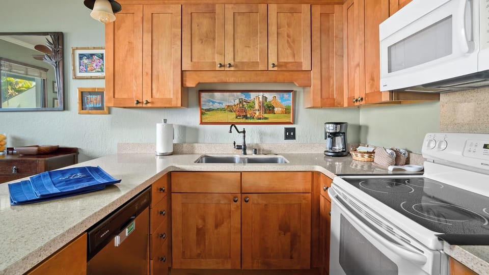 Kahala at Poipu Kai #113 - Fully Equipped Kitchen - Parrish Kauai
