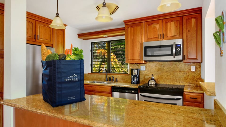 Nihi Kai Villas at Poipu #400 - Fully Equipped Kitchen - Parrish Kauai