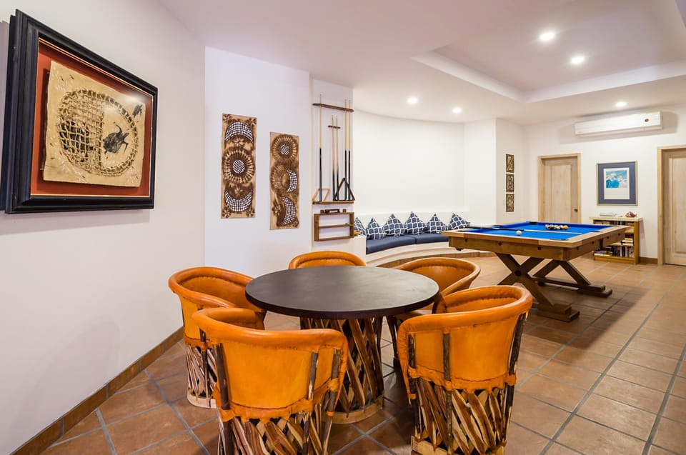 Seating in entertainment room