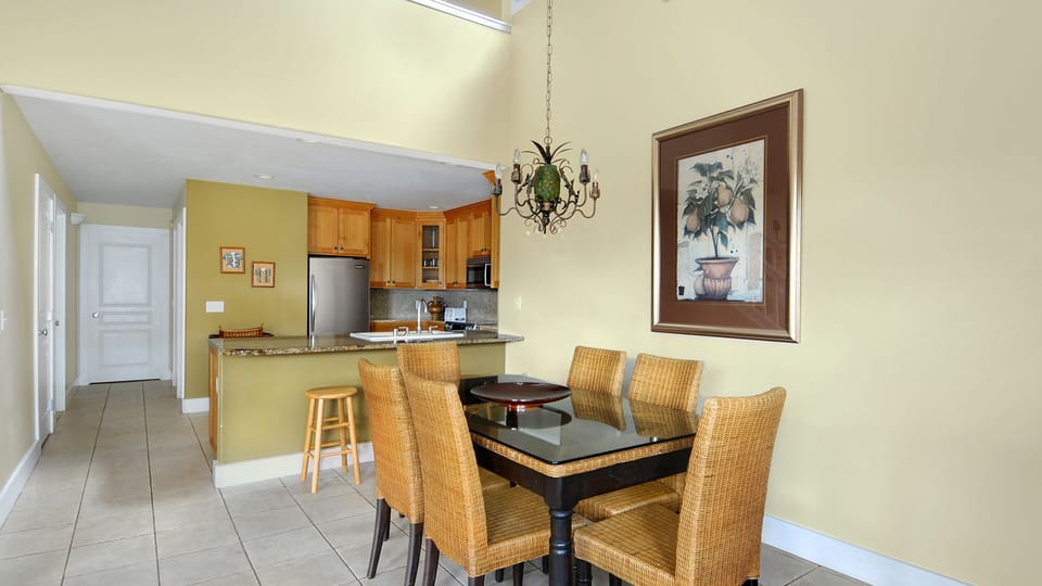Regency at Poipu Kai #821 - Dining Room & Kitchen - Parrish Kauai
