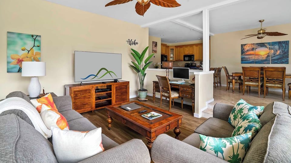Regency at Poipu Kai #813 - Living Great Room - Parrish Kauai