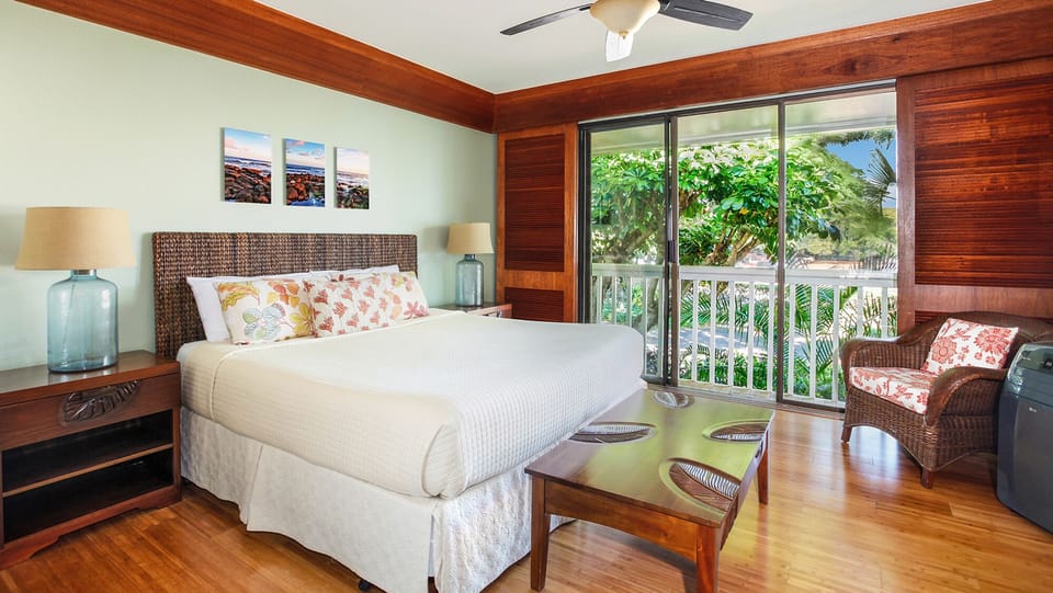 Poipu Kapili Resort #38 - Master Bedroom Suite - Parrish Kauai