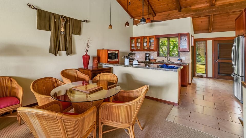 Nihi Kai Villas at Poipu #704 - Dining Room & Kitchen - Parrish Kauai