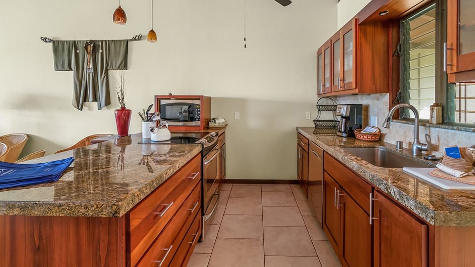 Nihi Kai Villas at Poipu #704 - Fully Equipped Kitchen - Parrish Kauai
