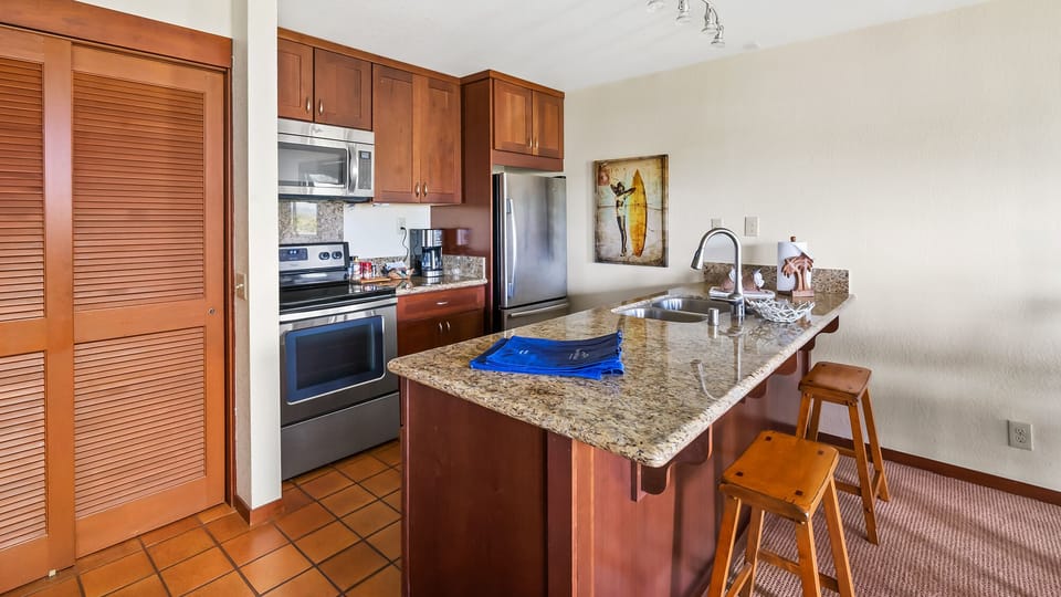 Nihi Kai Villas at Poipu #803 - Fully Equipped Kitchen - Parrish Kauai