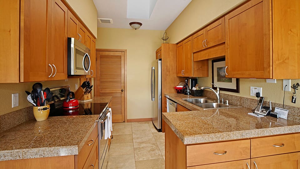 Maikalani at Poipu Kai Resort - Fully Equipped Kitchen - Parrish Kauai